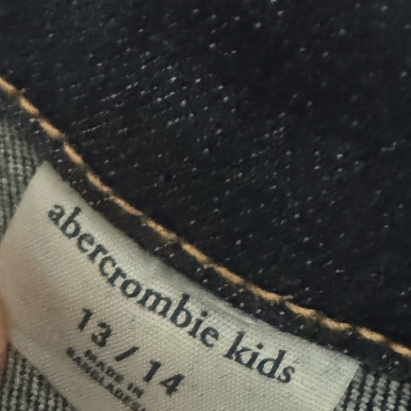 Abercrombie Kids Blue Denim Overalls - Picture 3 of 3